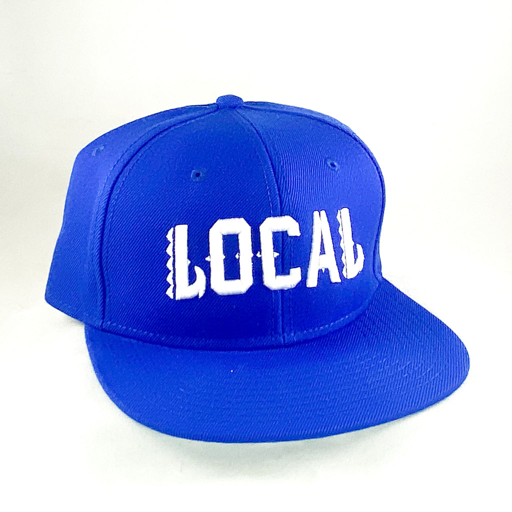 Local Roots Makau Snap Back Blue