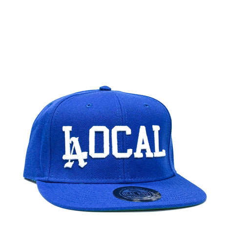 Local Roots LA LOCAL Snapback Royal Blue