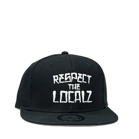 Local Roots Respect the Localz Snapback Black
