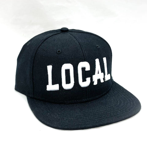 Local Roots Bold Snapback Black