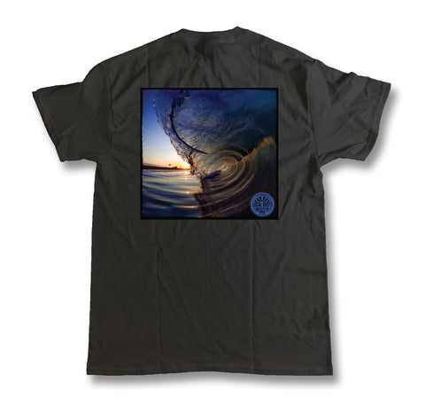 Local Roots Big Wave Mens T-shirt