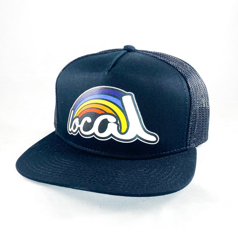 Local Roots Rainbow Trucker Hat
